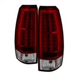 Spyder Chevy Avalanche 07-13 LED Tail Lights Red Clear ALT-YD-CAV07-LED-RC buy in USA