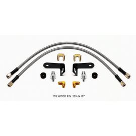 Wilwood Flexline Kit 20 inch -3 M10-1.0 BF 1/8 NPT 90 Degree buy in USA