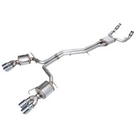 AWE Tuning 19-23 Audi C8 S6/S7 2.9T V6 AWD Touring Edition Exhaust - Chrome Silver Tips buy in USA