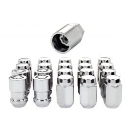 McGard 5 Lug Hex Install Kit (Clamshell) w/Locks (Cone Seat Nut) M12X1.5 / 13/16 Hex - Chrome buy in USA