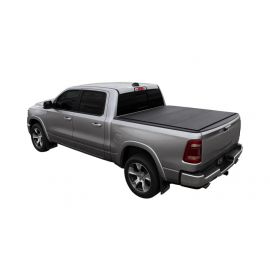 Access LOMAX Alum Tri-Fold Cover w/Split Rails BK Urethane Finish 19-20 Dodge Ram-5ft 7in w/o RamBox buy in USA