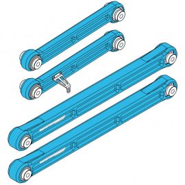 Camburg Toyota Tundra 2WD/4WD 22-23 KINETIK Series Rear Billet Trailing Arm Kit (King Blue) buy in USA