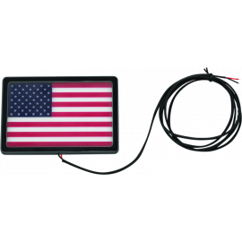 Kuryakyn Freedom Flag LED 4in X 6in Black buy in USA