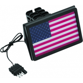 Kuryakyn Freedom Flag LED Hitch Cover Black buy in USA