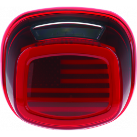 Kuryakyn Freedom Taillight Red Lens With License Light buy in USA