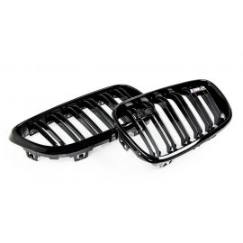 Genuine BMW Gloss Black Kidney Grilles for M2 (F87) N55 buy in USA