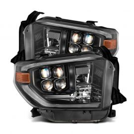 AlphaRex 14-21 Toyota Tundra NOVA-Series LED Proj Headlights Alpha-Blk w/Actv Light & Seq. Sig + DRL buy in USA