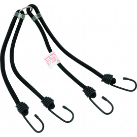 BikeMaster 24in Heavy Duty 4-Hook Bungee - Black buy in USA