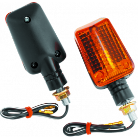 BikeMaster Universal Ministalk Marker Light - Black/Amber buy in USA