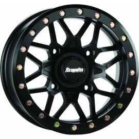 DragonFire Racing Typhon Wheel 15X10 4/137 5+5 +0 Machined Black buy in USA