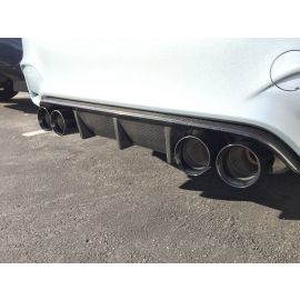 ✯✯✯✯✯ Design 3.75' (98mm) Straight Cut Slip On Exhaust Tips for BMW M3 F80 M4 F82 M2 Competition F87 S55 buy in USA