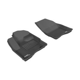 3D MAXpider 2010-2019 Ford Taurus Kagu 1st Row Floormat - Black buy in USA