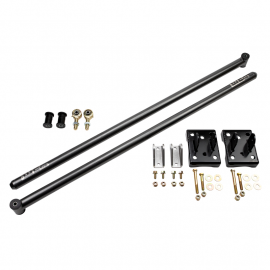 Wehrli 20-24 Duramax RCLB/CCSB/ECSB 60in Traction Bar Kit - Gloss Black buy in USA