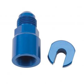 Russell Performance -6 AN Male to 5/16in SAE Quick-Disconnect Female (Blue Single) buy in USA