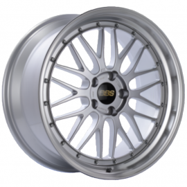 BBS LM 19x11 5x112 ET35 Diamond Silver Center Diamond Cut Lip Wheel - 82mm PFS Required buy in USA