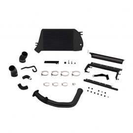 Mishimoto 2015 Subaru WRX Top-Mount Intercooler Kit - Powder Coated Black & Black Pipes buy in USA