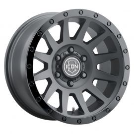 ICON Compression 18x9 5x150 25mm Offset 6in BS 110.1mm Bore Double Black Wheel buy in USA