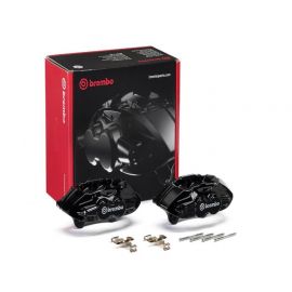 Brembo OE 16-21 BMW M2/17-18 M3/17-20 M4/14-16 M235i Hydraulic Front X-Style Brake Calipers - Black buy in USA