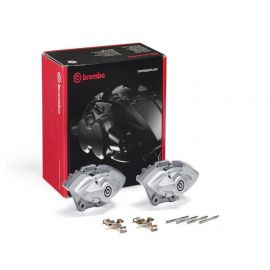 Brembo OE 16-21 BMW M2/17-18 M3/17-20 M4/14-16 M235i Hydraulic Rear X-Style Brake Calipers - Silver buy in USA