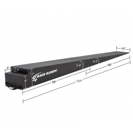 Race Ramps 11in. Two-Piece Trailer Ramps - 5.4 Degree Approach Angle buy in USA