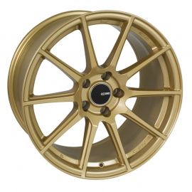 Enkei TS10 18x8 45mm Offset 5x100 Bolt Pattern 72.6mm Bore Dia Gold Wheel buy in USA