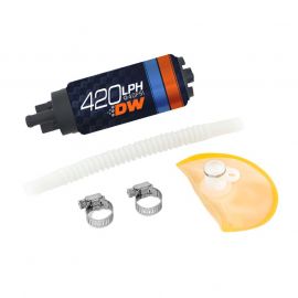 Deatschwerks DW420 Series 420lph In-Tank Fuel Pump w/ Install Kit For Mazda RX-8 04-08 buy in USA