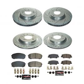 Power Stop 20-22 Hyundai Sonata Front & Rear Z23 Evolution Brake Kit buy in USA