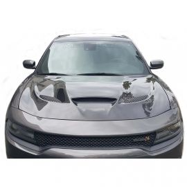 2015-2023 Dodge Charger Carbon Fiber Hellcat Hood buy in USA