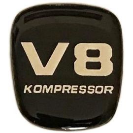 V8 Kompressor Style Emblem Logo Badge Sticker Decal Gear Shift Knob for Mercedes-Benz vehicles buy in USA