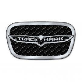 Carbon Fiber Trackhawk Steering Wheel Center Badge buy in USA