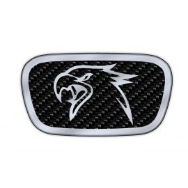 Carbon Fiber V2 Hawk Steering Wheel Center Badge buy in USA