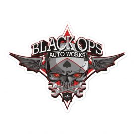 Black Ops Bubble-free Die Cut sticker buy in USA