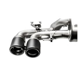 Akrapovic 18+ BMW M5 (F90) Evolution Tail Pipe Set (Carbon) w/ Red/White Akrapovic Logo buy in USA