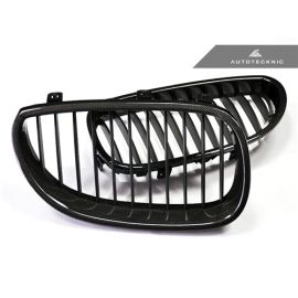 AutoTecknic Replacement Carbon Fiber Front Grilles - E60 Sedan / E61 Wagon | 5 Series including M5 buy in USA