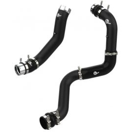 aFe BladeRunner Black 3in Aluminum Charge Pipe Kit 20-21 GM Diesel Trucks V8-6.6L (td) L5P buy in USA