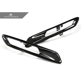 AutoTecknic Replacement Carbon Fiber Fender Light Trims - F10 Sedan / F11 Wagon | 5 Series buy in USA