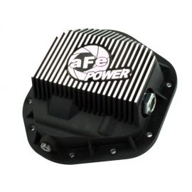 aFe Power Front Differential Cover 5/94-12 Ford Diesel Trucks V8 7.3/6.0/6.4/6.7L (td) Machined Fins buy in USA