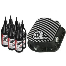 aFe Power Rear Diff Cover (Machined) 12 Bolt 9.75in 97-16 Ford F-150 w/ Gear Oil 4 QT buy in USA