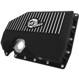 aFe 05-19 VW 1.8L/2.0L w/ Oil Sensor Engine Oil Pan Black POWER Street Series w/ Machined Fins buy in USA