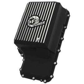 aFe 20-21 Ford Truck w/ 10R140 Transmission Pan Black POWER Street Series w/ Machined Fins buy in USA