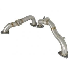 aFe Twisted Steel Header Up-Pipe 08-10 Ford Diesel Trucks V8-6.4L (td) buy in USA