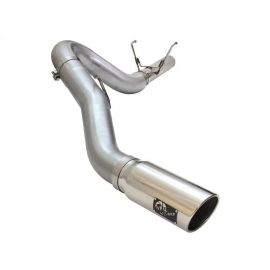 aFe MACHForce XP Exhaust Large Bore 5in DPF-Back Alu. 13-15 Dodge Trucks L6-6.7L (td) *Polish Tip buy in USA