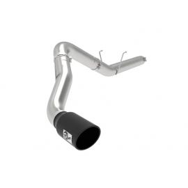 aFe ATLAS 5in Alum Steel DPF-Back Exhaust System w/Black Tip 19-20 Ram Diesel Trucks L6-6.7L (td) buy in USA