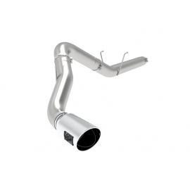 aFe ATLAS 5in Alum Steel DPF-Back Exhaust System w/Polished Tip 19-20 Ram Diesel Trucks L6-6.7L (td) buy in USA