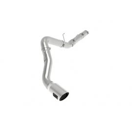 aFe ATLAS 5in DPF-Back Alum Steel Exhaust System w/Polished Tip 19-20 Ram Diesel Trucks L6-6.7L (td) buy in USA