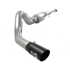 aFe Atlas Exhaust 4in Aluminized Cat-Back w/ 304 SS Black Tip 11-13 Ford F-150 EcoBoost V6 3.5L (tt) buy in USA