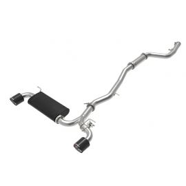 aFe POWER Takeda 2020 Toyota Supra L6-3.0L (t) 3in-2.5in 304 SS CB Exhaust Carbon Tips buy in USA