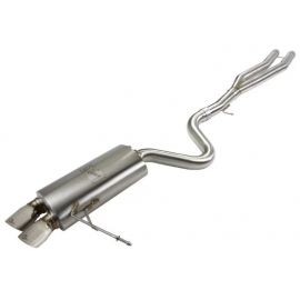 aFe MACHForce Exhaust Cat-Back SS-304 w/ Polished Tips 07-13 BMW 328i (E92/93) L6 3.0L Non-Turbo buy in USA