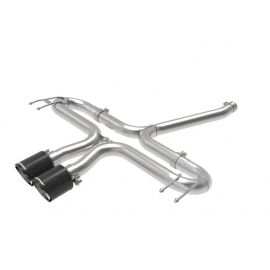 aFe Takeda 2-1/2in 304 SS Axle-Back Exhaust w/Carbon Tips 17-20 Honda Civic Sport L4-1.5L (t) buy in USA