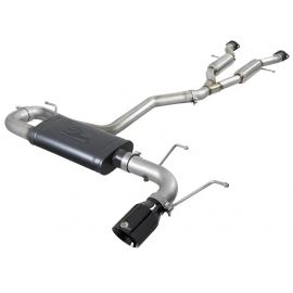 aFe Large Bore HD 3in 304 SS Cat-Back Exhaust w/ Black Tips 14-19 Jeep Grand Cherokee (WK2) V6-3.6L buy in USA